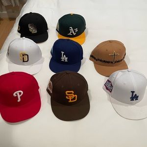 Fitted Hats 7 1/4 and 7 3/8